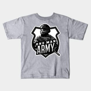 One MAN Army Kids T-Shirt